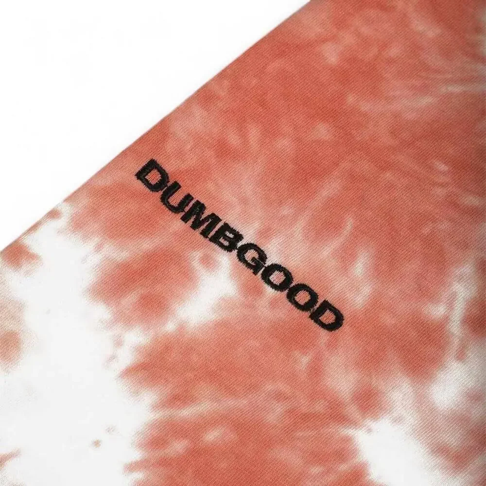NWT Dumbgood x Mean Girls Plastics Peach Pink Tie Dye T-Shirt — SMALL - Picture 7 of 8